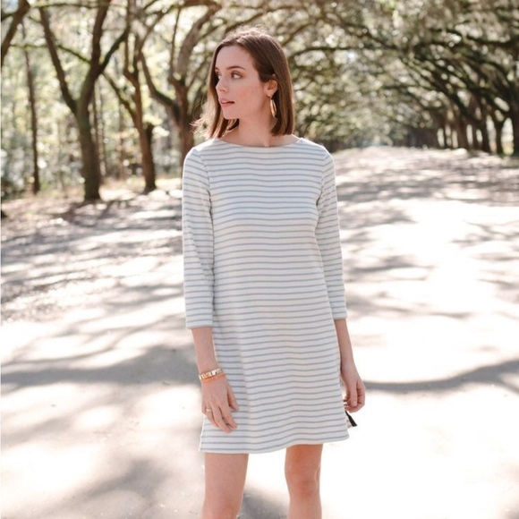LAKE Breton Dress in French Blue - Picture 1 of 5